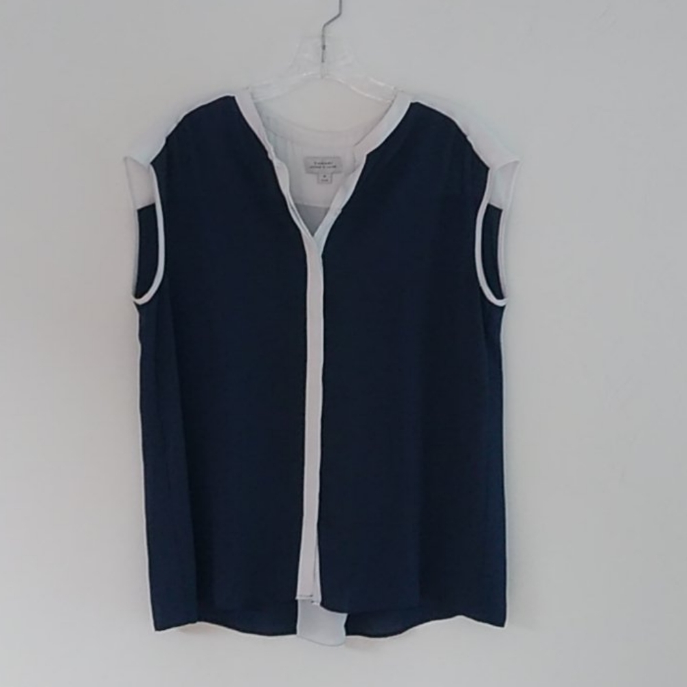 Rayon sleeveless blouse